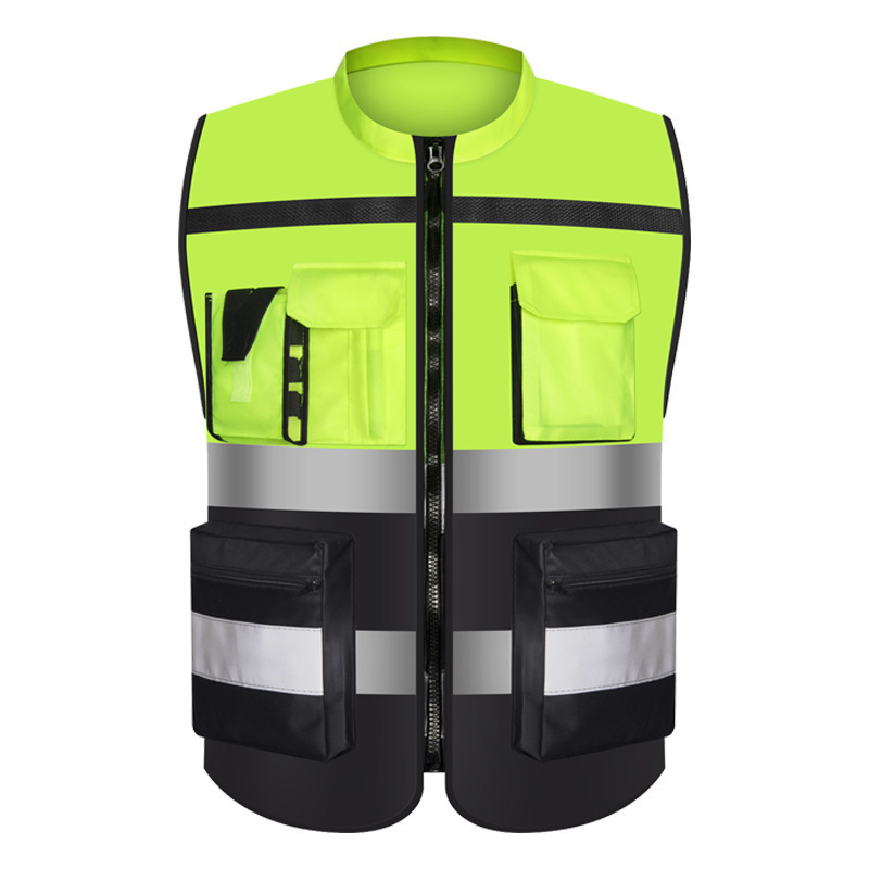 Top grade  vest construction agent parking lot traffic reflective safety vest