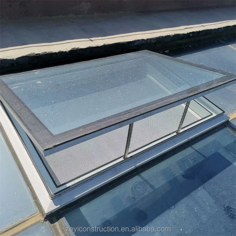 Roof Skylights Pyramid For Homes Glass Small Triangle Skylight