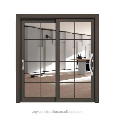 New Design Trackless Sliding Door Plisse Mosquito Net Retractable Screen Door