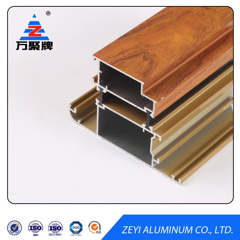 Customized aluminum window frame parts , aluminum window profile