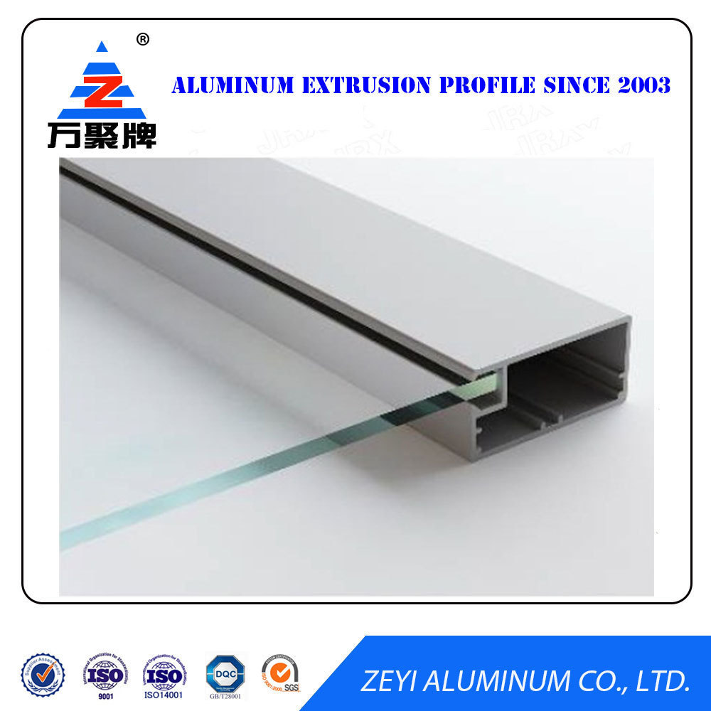 Aluminum window frame 6063 extrusion for glass