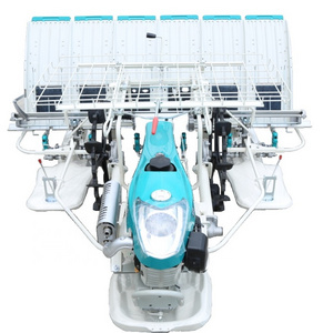 High efficiency paddy rice transplanter 6 rows planting machine manual rice planter best price for rice seeder machine