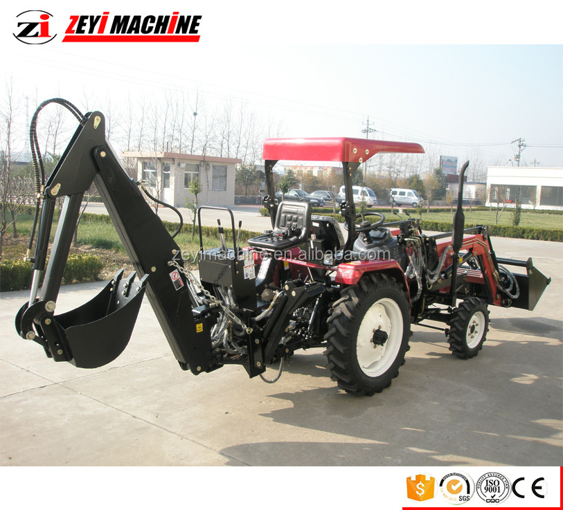 LW-18D Mini excavator Towable backhoe with 18HP Diesel engine