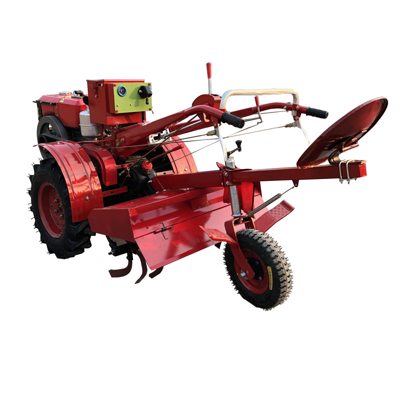 12 hp walking tractor with rotary tiller/power tiller