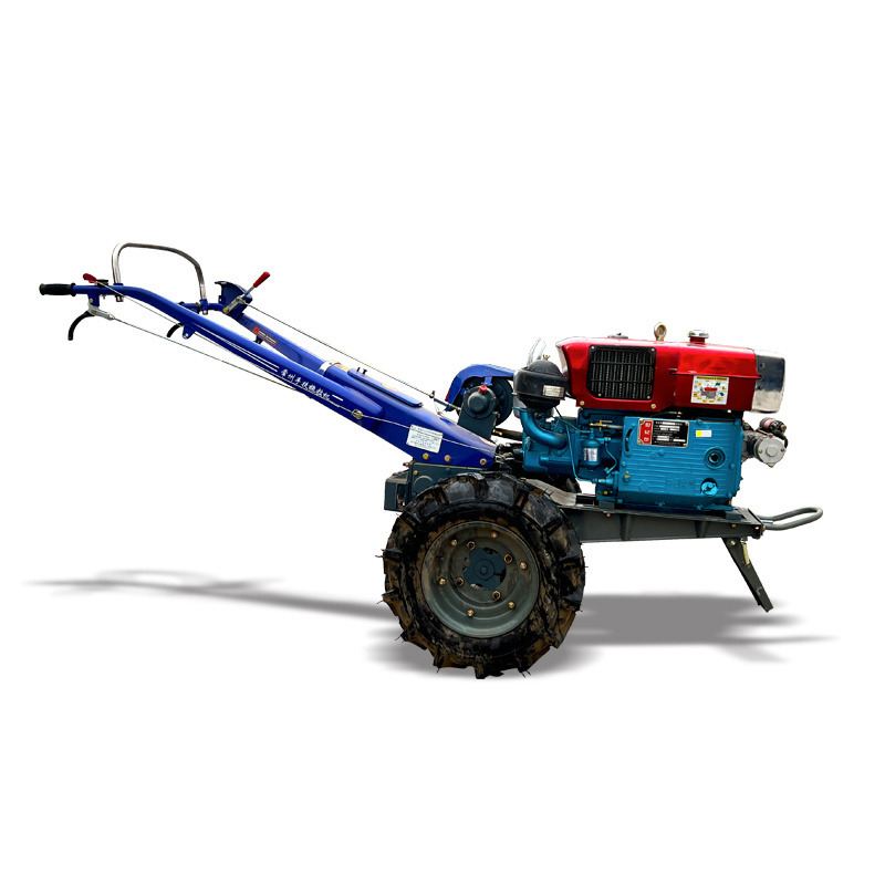 ZS195 12hp Hand Tractor Farm Mini Diesel Motocultor Power Tiller Two Wheel Walking Tractors