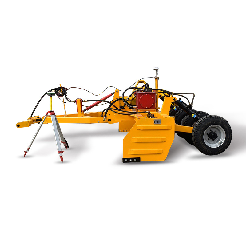 China Manufactory Agricultural Land Grader Machine Tractor Traction Laser Land Leveler For Sale