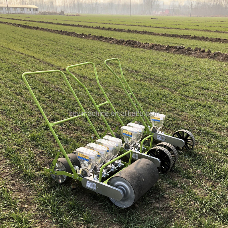 Brand new  domestic  use 3 rows hand push manual vegetable seeder Carrot planting machine