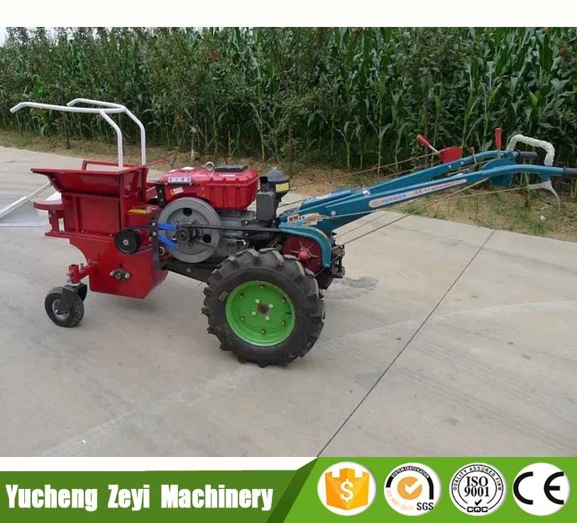 Hot New Products  Hand Walking Tractor Compact Mini Sweet Corn Mini Combine Harvester