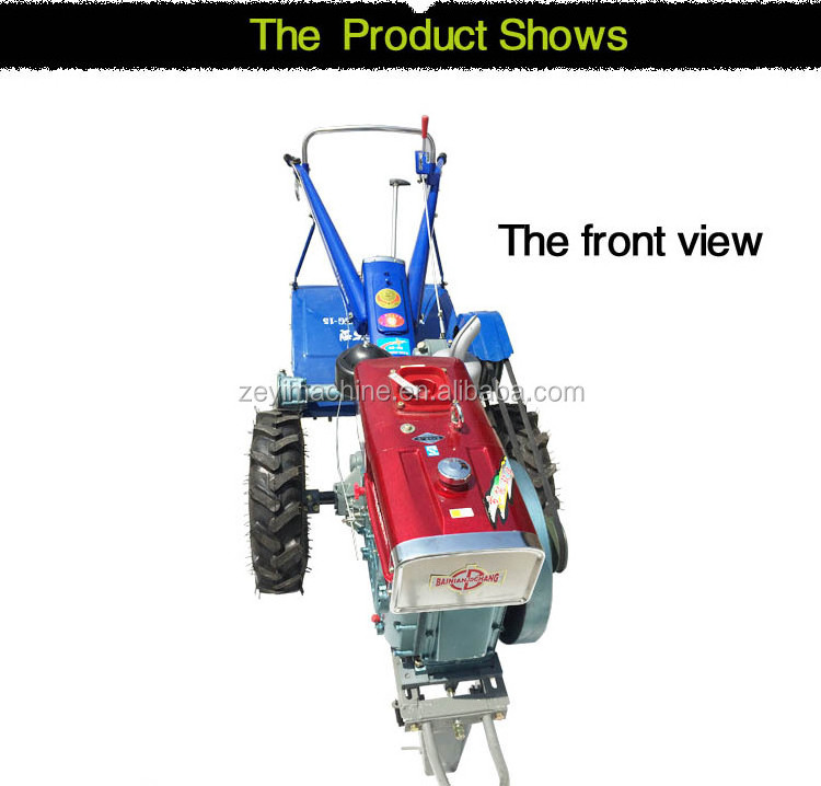 Diesel walking tractor/changchai engine power tiller/walking behind tractor