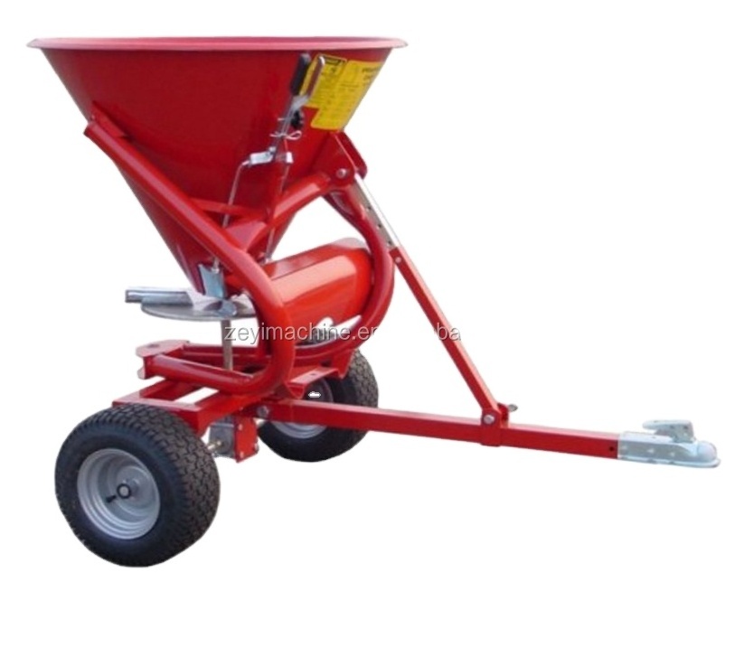 Salt grass seeds fertilizer spreaders for tractors and ATV/UTV