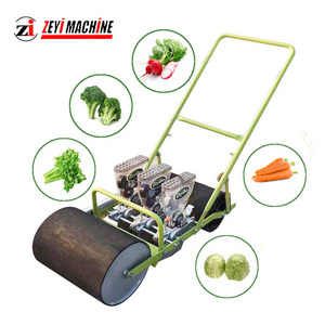 Brand new  domestic  use 3 rows hand push manual vegetable seeder Carrot planting machine