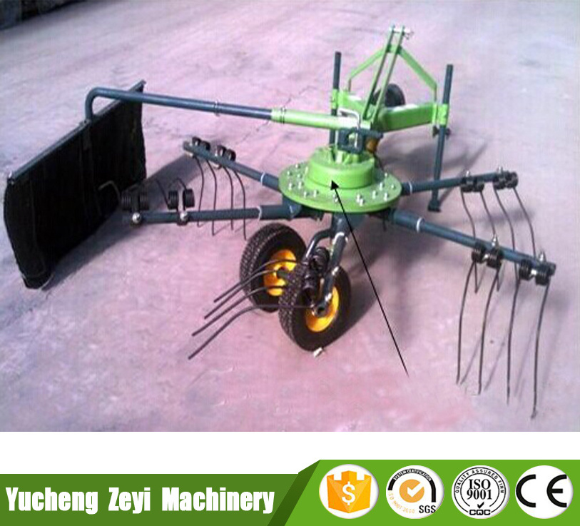 Factory price HT2500/HT3500/HT4000  professional mini single rotary hay rake