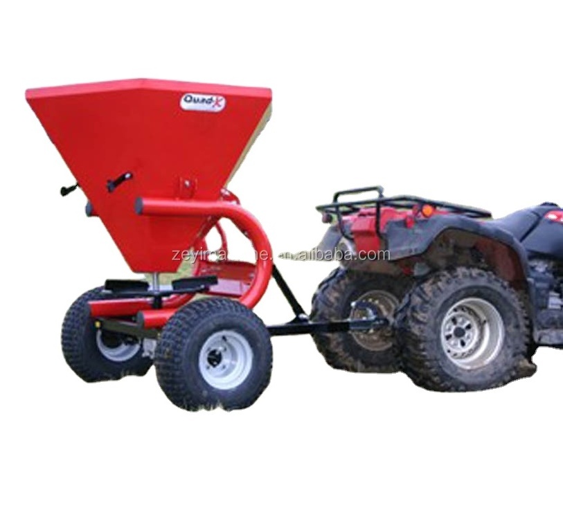 Salt grass seeds fertilizer spreaders for tractors and ATV/UTV