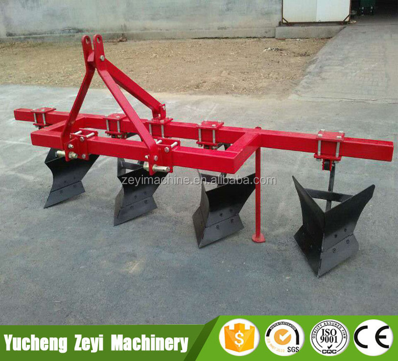 High performance deep potato ridger furrow plough for tractor