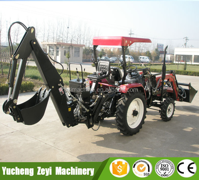 CE Approved ATV Type Mini Excavator Backhoe