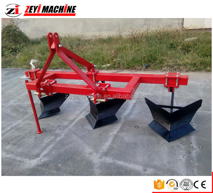 High performance deep potato ridger furrow plough for tractor