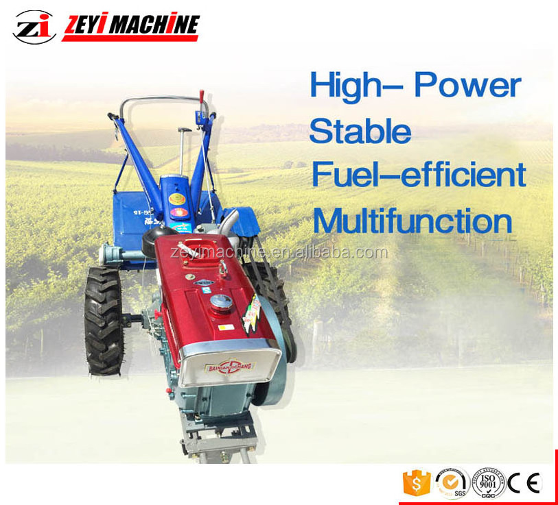 Diesel walking tractor/changchai engine power tiller/walking behind tractor