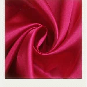 factory wholesale100% recycled polyester satin fabric silk for duchess wedding draping fabric