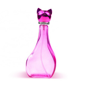 Hot Selling 85ml Cute Cat Shaped  Perfume Bottle Factory New Design Perfume Glass Bottle