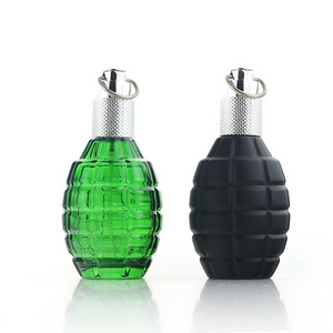 Grenade Shaped Cologne Bottle Perfume 100 Ml Men's Perfume Bottle Refillable Screw Pump Spray Bottle