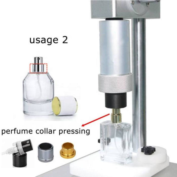 Manual Capping Machines Assemble Perfume Bottles Sealing Machine 13mm 15mm Dual Purpose Fragrance Pressing Machine