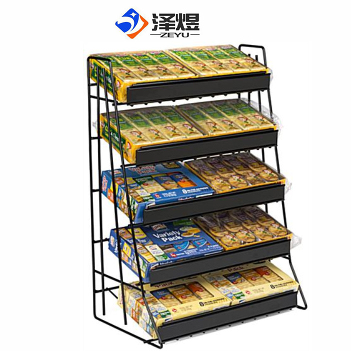 5-Tiered Wire Rack Display, Tabletop, 14