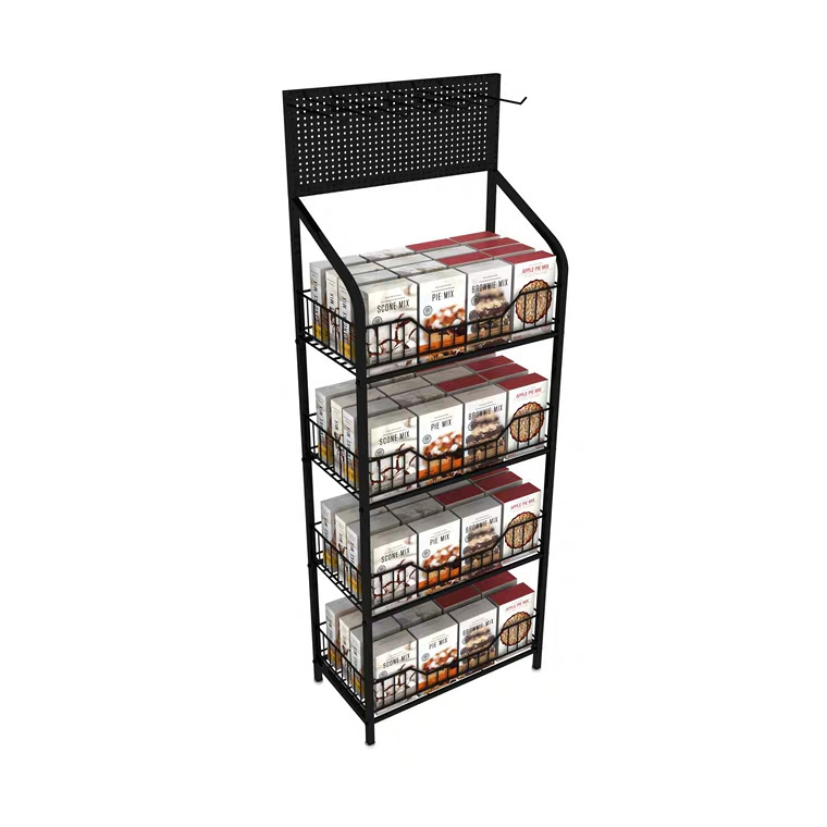 Supermarket Vegetable and Fruit Display Shelving with Stainless Steel Surface Shelving for Fruit