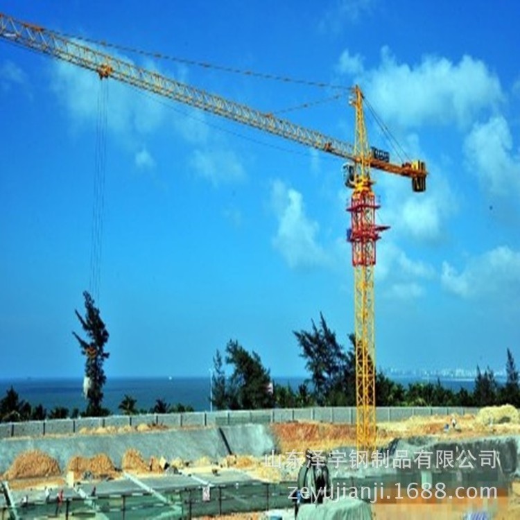 QTZ63/5011 Mini Tower Crane Luffing Jib Topkit Tower Crane