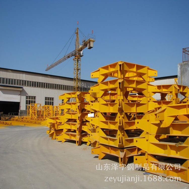 Construction Site Hydraulic Cylinder Tower Crane Flat-top Tower Crane