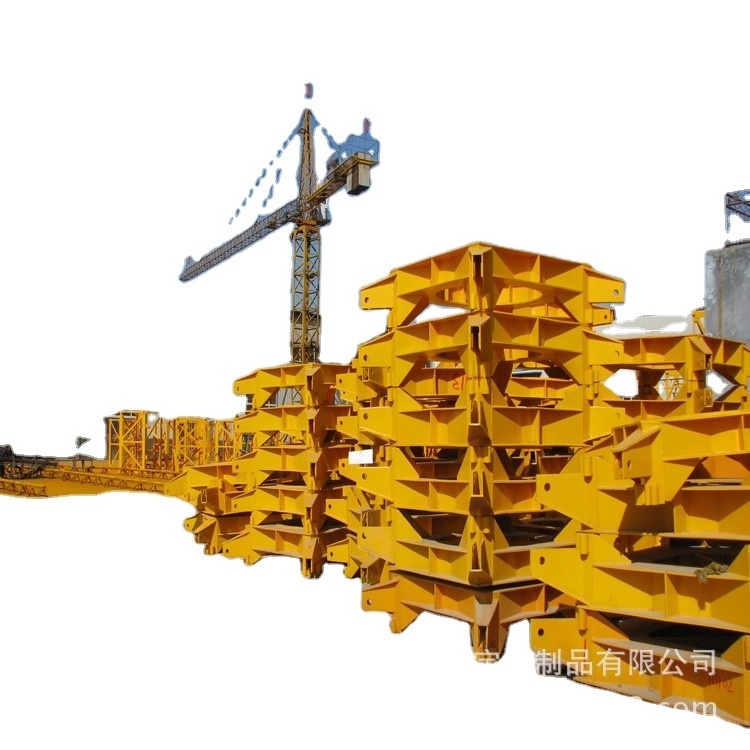 QTZ63/5011 Mini Tower Crane Luffing Jib Topkit Tower Crane