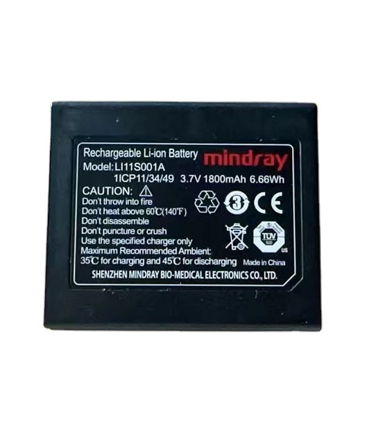 Original Mindray M7 M8 M9 ultrasound system battery LI231001A rechargeable lithium ion (Li-Ion) battery