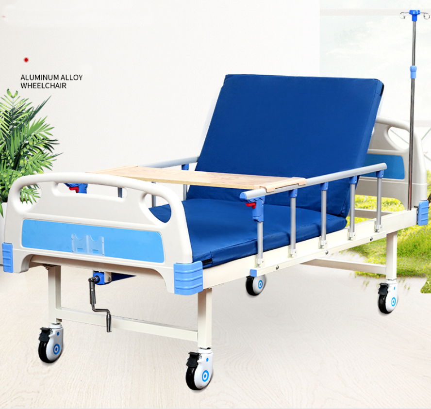 Medical Electric Disabled Elderly Hospital Home Care Nursing Medical Bed With Separate Wheelchair hospital bed