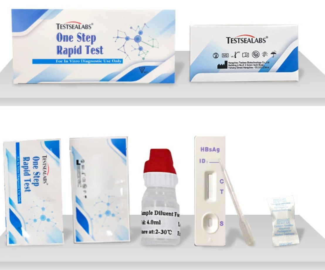 HBsAb Rapid Test Kit HBsAg HCV Ab H.Pylori Ab Typhoid IgG/IgM Rapid Test Kit