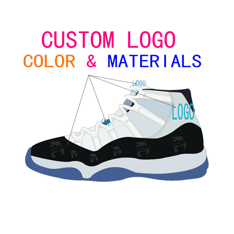 Brand Shoes 11s Sneakers Skateboard Sport Sneakers Retro 11 Basketball Shoes Air Cushion Shoes