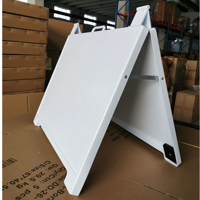 Poster Frame Advertising A Board Stacks Sign Double Sided Sidewalk Sandwich Board Stand Up Folding Poster Stand