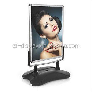 2023 Hot Sale water base outdoor poster stand Street Sign Stand for Expo Advertising Display light box Led