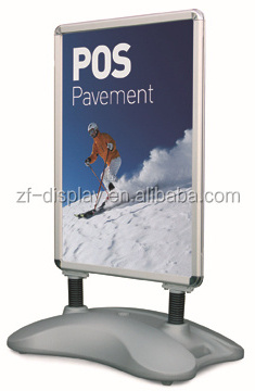 2023 Hot Sale water base outdoor poster stand Street Sign Stand for Expo Advertising Display light box Led