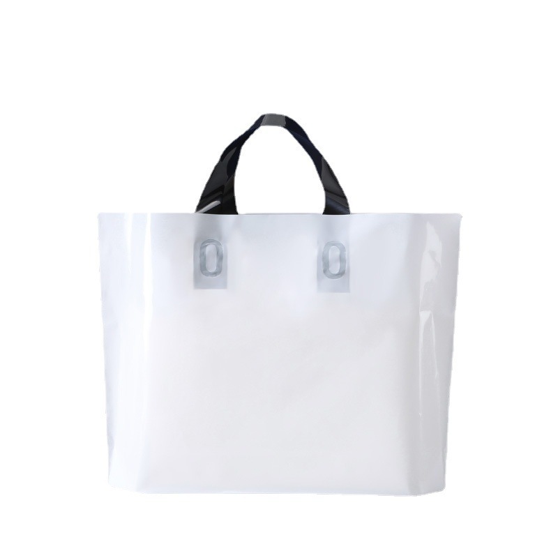 Customized Logo plastic bag for clothes large volume free design plastic bags with handle shopping bags