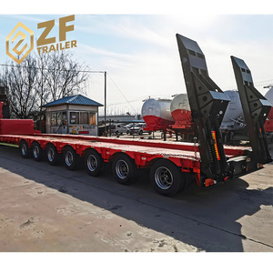 10 Line 20 Axle 200 Tons 250 Tons Modular Lowbed Semi Trailer Modular Trailers