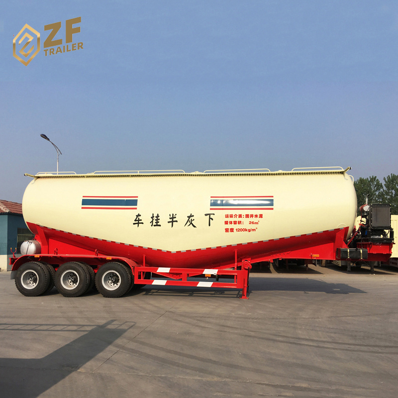 Hot sale 3 axles cement bulker cargo truck trailer