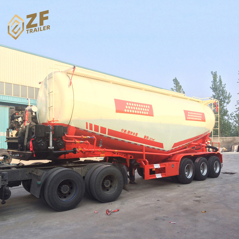 Hot sale 3 axles cement bulker cargo truck trailer