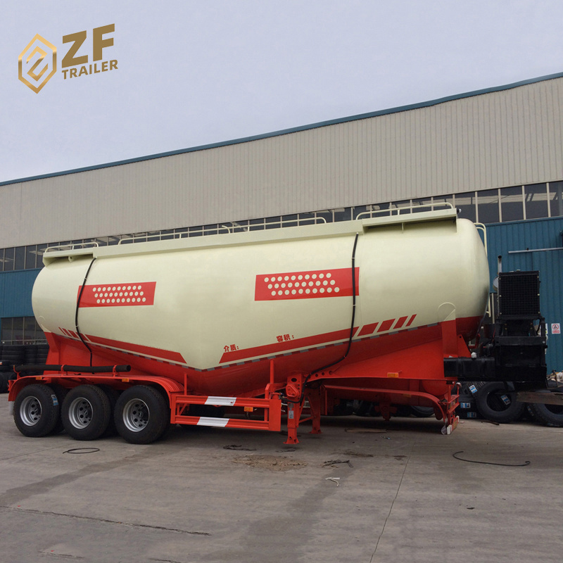 Hot sale 3 axles cement bulker cargo truck trailer