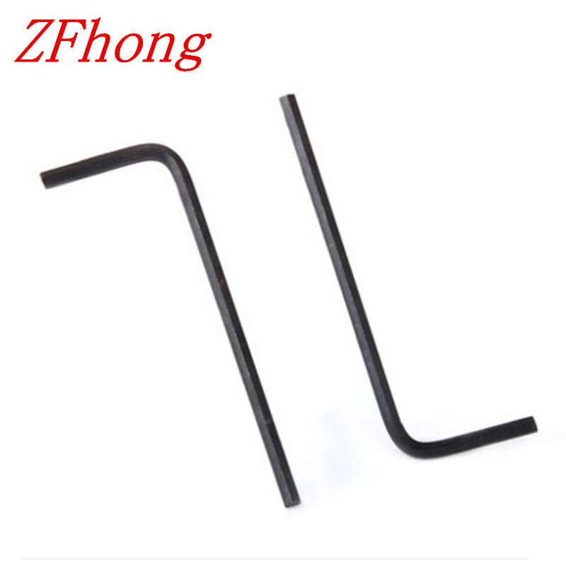 0.9mm to 8mm metric Short arm flat point black oxide hex key industry allen key wrench