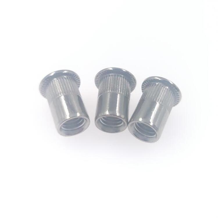 1000pcs M6 Rivet Nut Stainless Steel A2 SUS 304 Blind rivet nut Rivnut Inserts Flat Head Rivet Nut