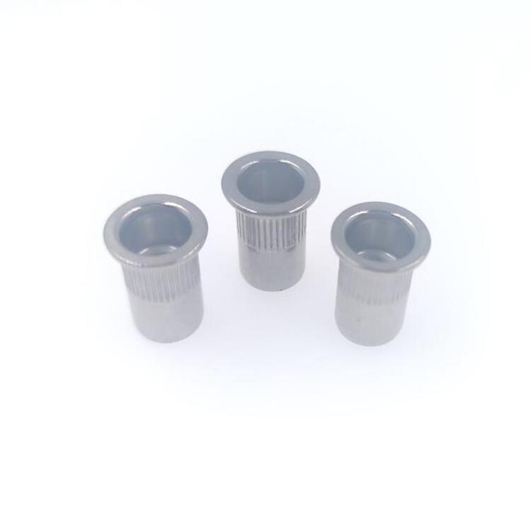 1000pcs M6 Rivet Nut Stainless Steel A2 SUS 304 Blind rivet nut Rivnut Inserts Flat Head Rivet Nut