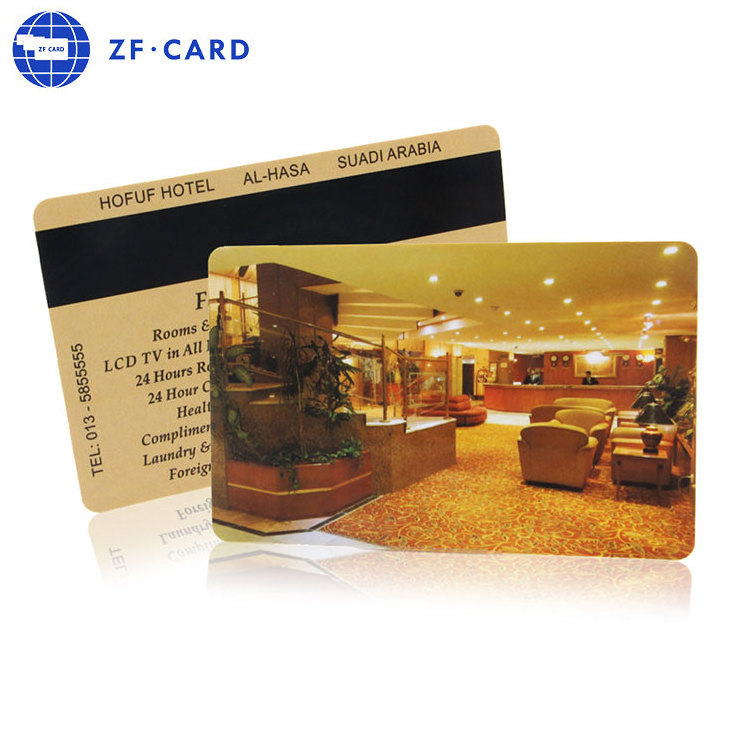 Customized Hico Magnetic Stripe Card With Chip