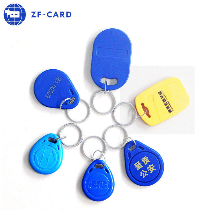 Custom Access Control 125khz 13.56Mhz Rfid Keyfob Abs Nfc Key Fob