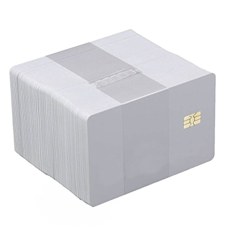 Factory Spot Wholesale Cr80 Blank Inkjet Pvc White Inkjet Printing Card For Automatic Plastic Pvc Id Card Printer