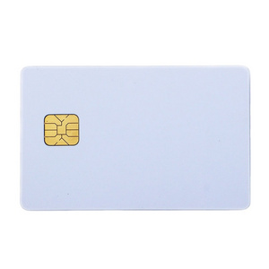 ISO/IEC 78160 CR80 SLE5542 card with magnetic stripe HiCo print