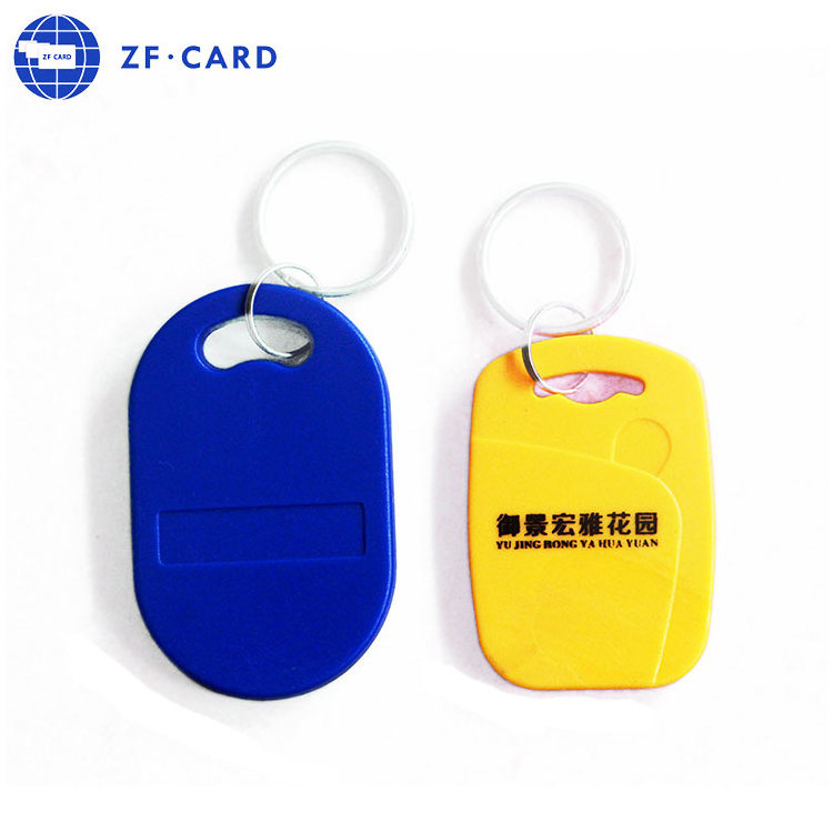 Custom Access Control 125khz 13.56Mhz Rfid Keyfob Abs Nfc Key Fob